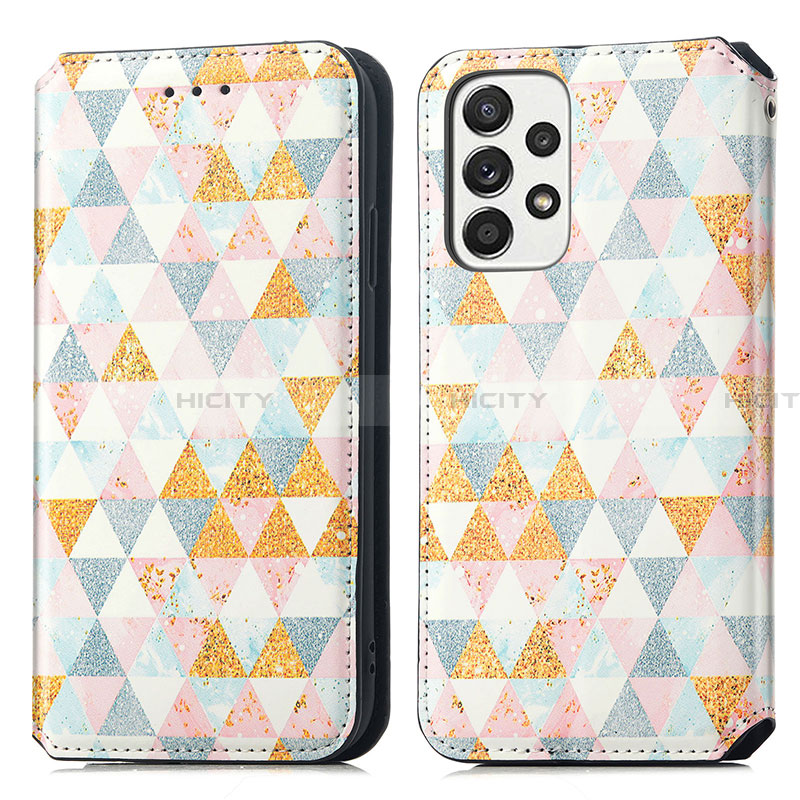 Coque Portefeuille Motif Fantaisie Livre Cuir Etui Clapet S02D pour Samsung Galaxy A33 5G Plus