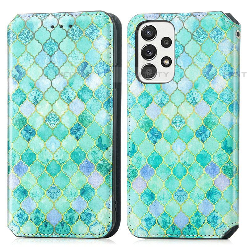 Coque Portefeuille Motif Fantaisie Livre Cuir Etui Clapet S02D pour Samsung Galaxy A53 5G Plus