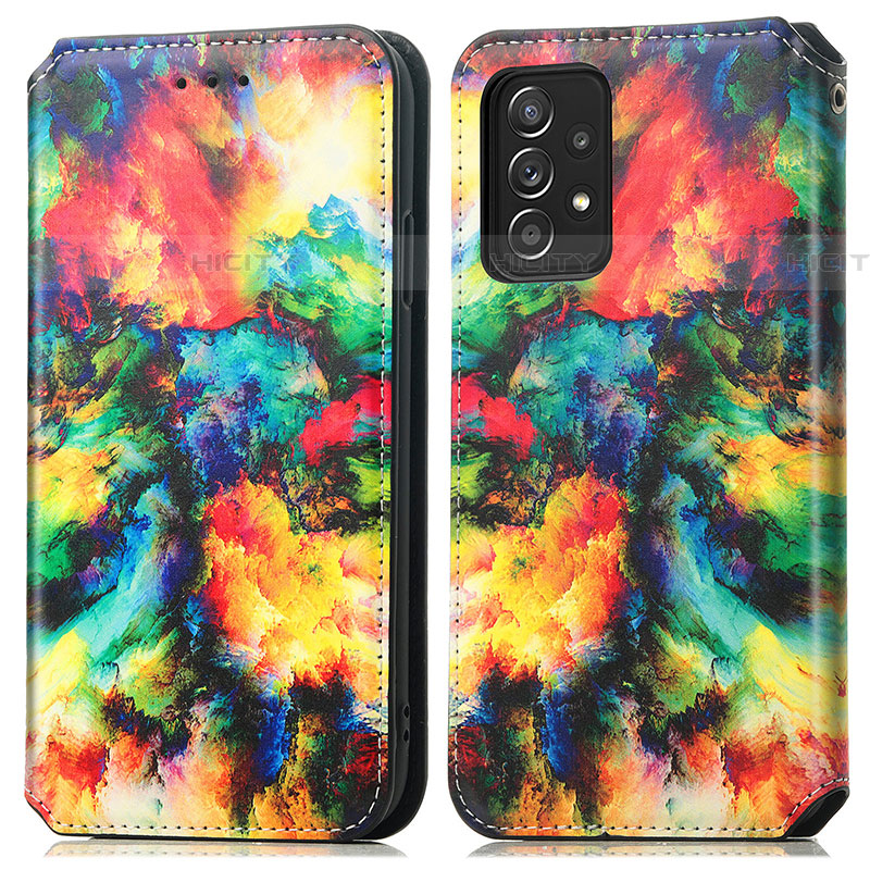 Coque Portefeuille Motif Fantaisie Livre Cuir Etui Clapet S02D pour Samsung Galaxy A72 5G Plus