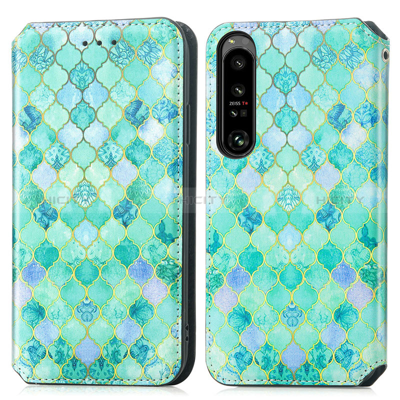 Coque Portefeuille Motif Fantaisie Livre Cuir Etui Clapet S02D pour Sony Xperia 1 IV SO-51C Plus