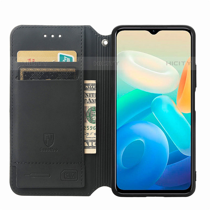 Coque Portefeuille Motif Fantaisie Livre Cuir Etui Clapet S02D pour Vivo iQOO Z6 Lite 5G Plus