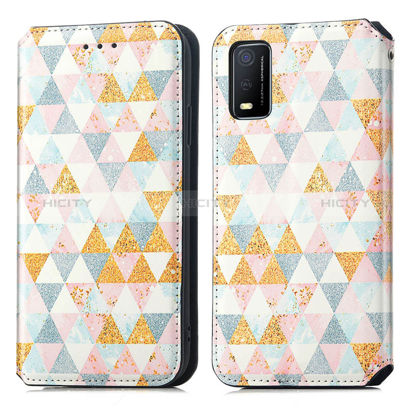 Coque Portefeuille Motif Fantaisie Livre Cuir Etui Clapet S02D pour Vivo Y3s (2021) Plus