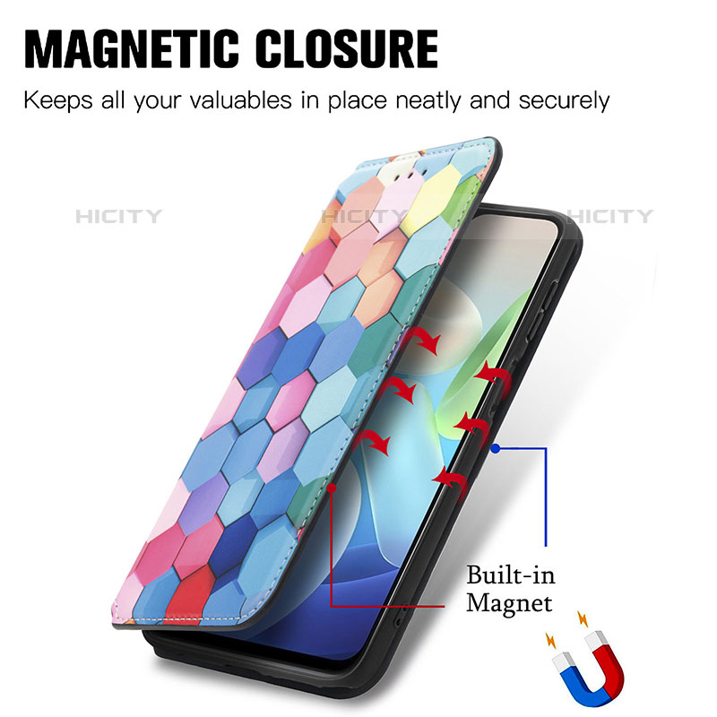 Coque Portefeuille Motif Fantaisie Livre Cuir Etui Clapet S02D pour Vivo Y74s 5G Plus