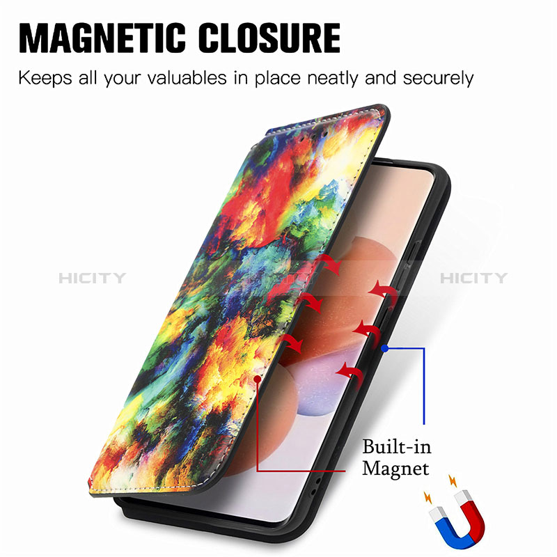 Coque Portefeuille Motif Fantaisie Livre Cuir Etui Clapet S02D pour Xiaomi Mi 12T Pro 5G Plus