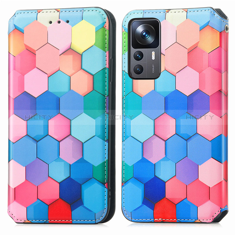 Coque Portefeuille Motif Fantaisie Livre Cuir Etui Clapet S02D pour Xiaomi Mi 12T Pro 5G Plus