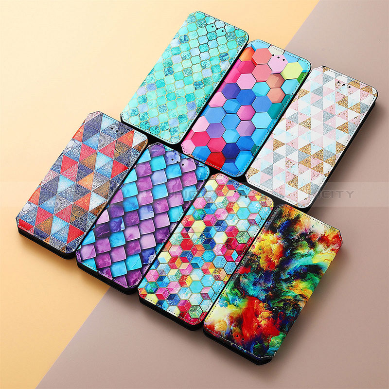 Coque Portefeuille Motif Fantaisie Livre Cuir Etui Clapet S02D pour Xiaomi POCO C3 Plus