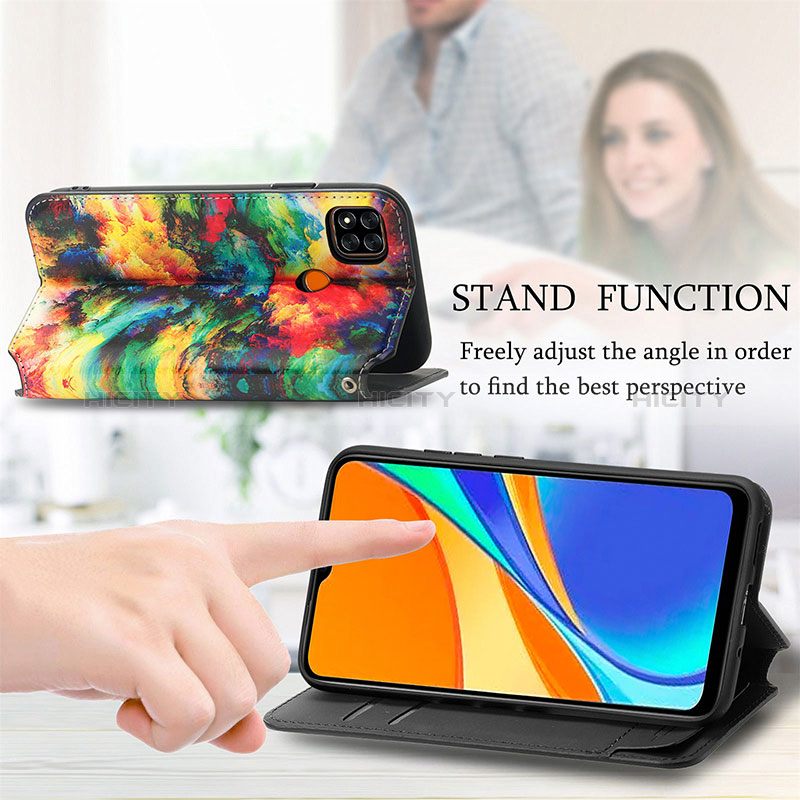 Coque Portefeuille Motif Fantaisie Livre Cuir Etui Clapet S02D pour Xiaomi POCO C31 Plus