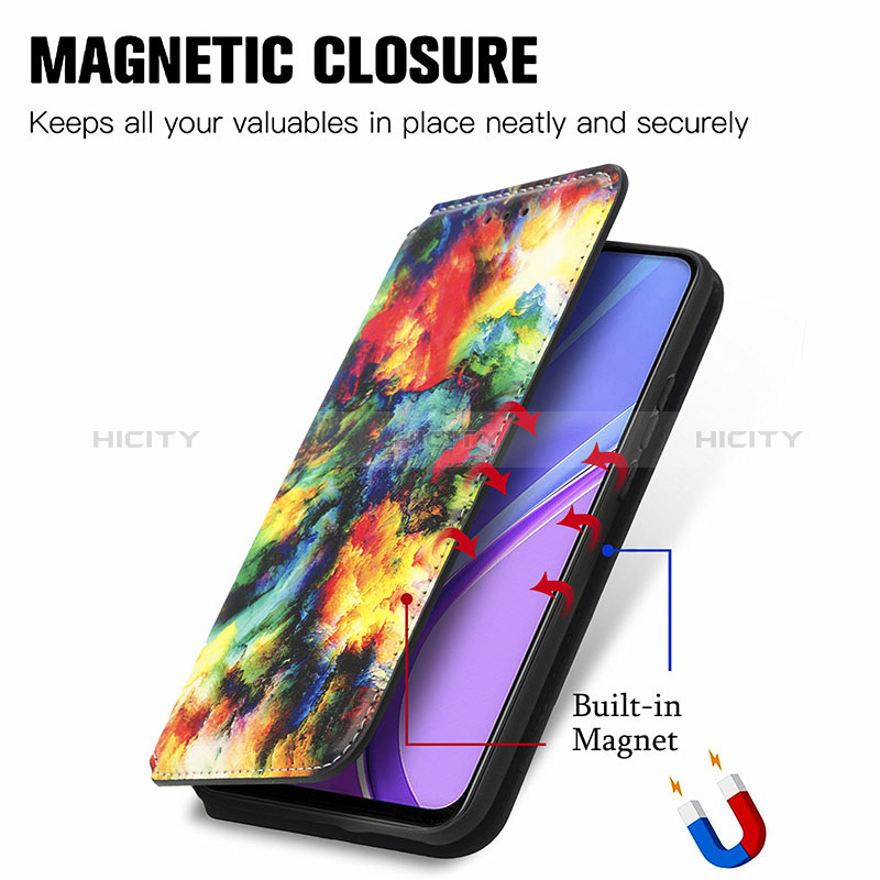 Coque Portefeuille Motif Fantaisie Livre Cuir Etui Clapet S02D pour Xiaomi Poco M2 Plus