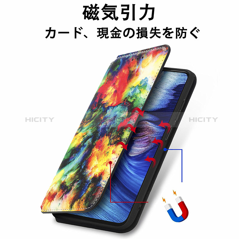 Coque Portefeuille Motif Fantaisie Livre Cuir Etui Clapet S02D pour Xiaomi Redmi Note 10 JE 5G Plus