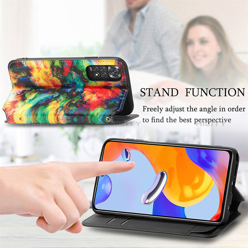 Coque Portefeuille Motif Fantaisie Livre Cuir Etui Clapet S02D pour Xiaomi Redmi Note 11 Pro 4G Plus