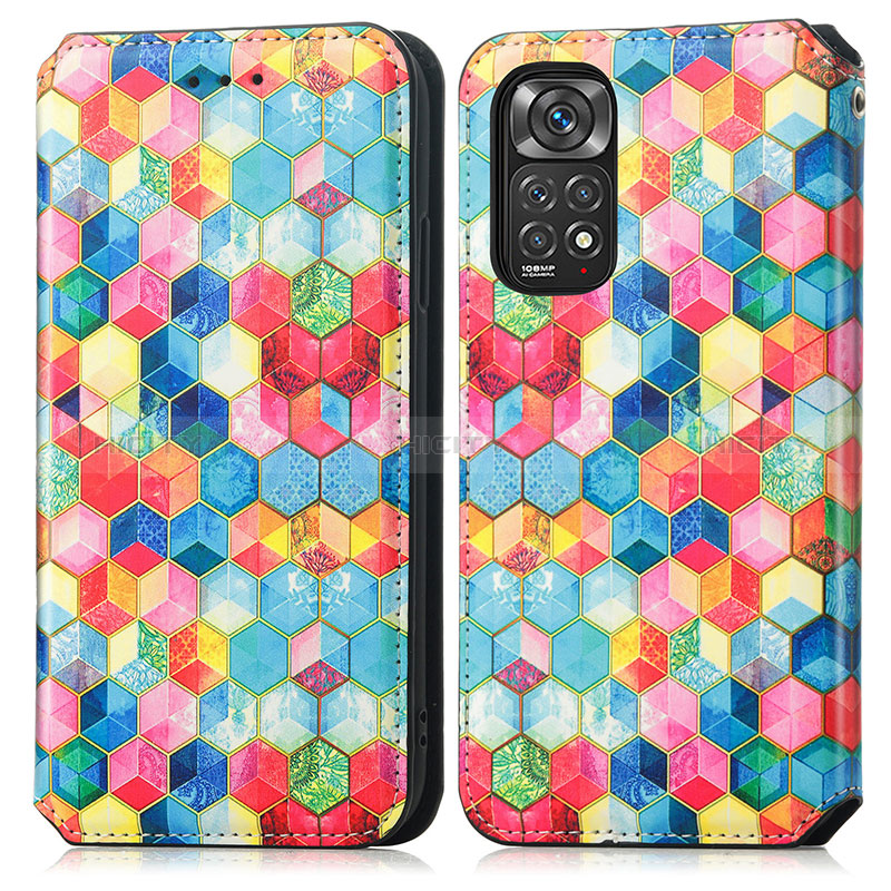 Coque Portefeuille Motif Fantaisie Livre Cuir Etui Clapet S02D pour Xiaomi Redmi Note 11 Pro 5G Plus