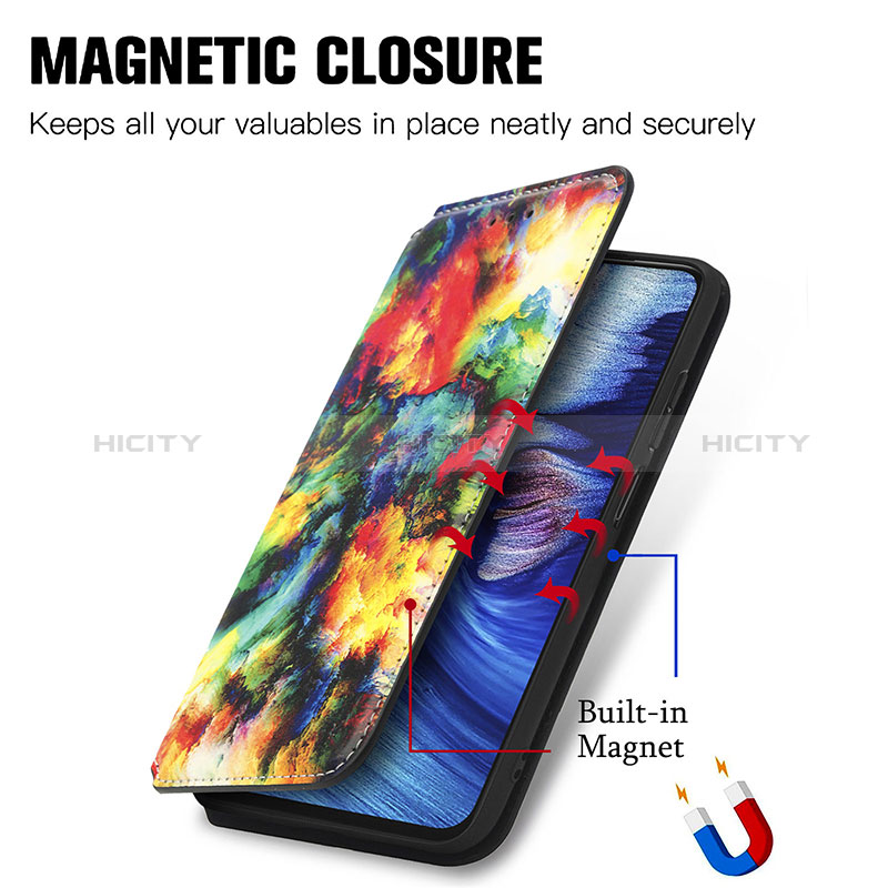 Coque Portefeuille Motif Fantaisie Livre Cuir Etui Clapet S02D pour Xiaomi Redmi Note 11 SE 5G Plus