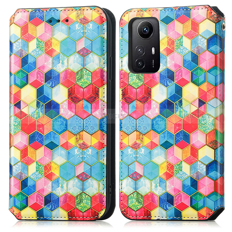 Coque Portefeuille Motif Fantaisie Livre Cuir Etui Clapet S02D pour Xiaomi Redmi Note 12S Plus