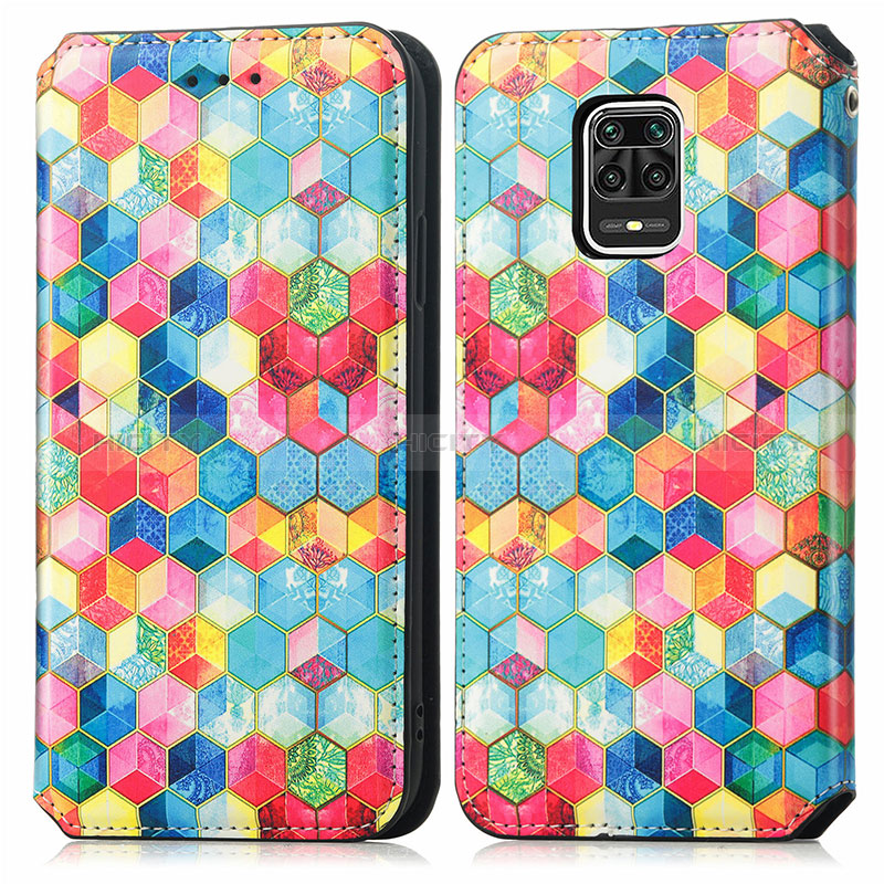 Coque Portefeuille Motif Fantaisie Livre Cuir Etui Clapet S02D pour Xiaomi Redmi Note 9 Pro Max Plus