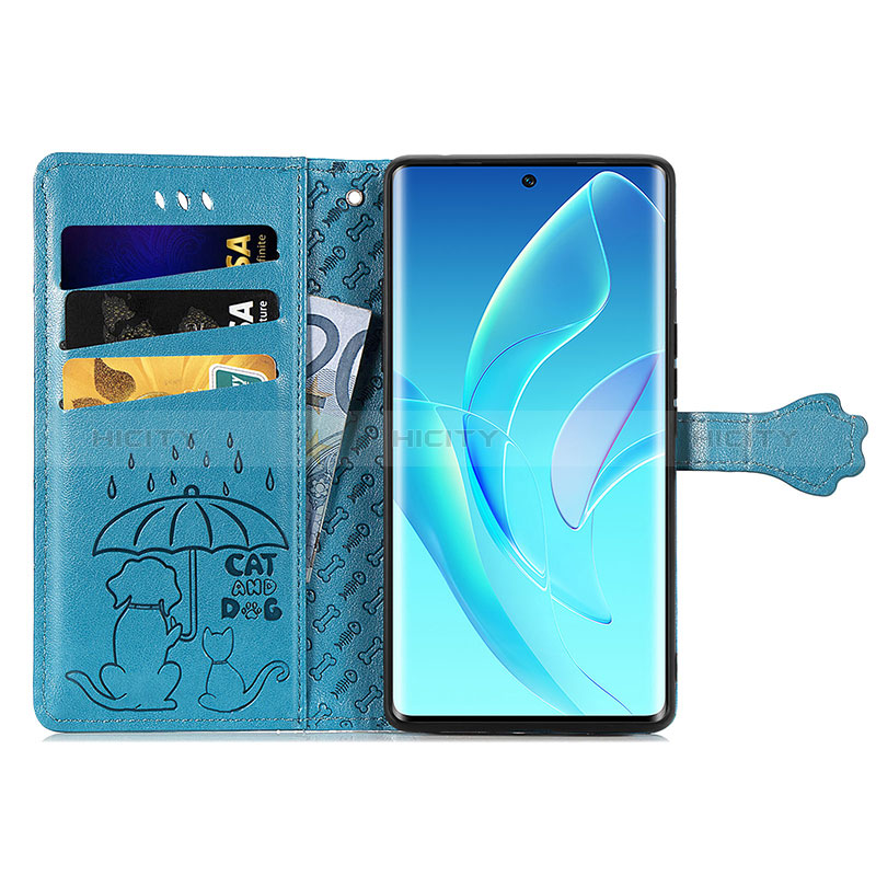 Coque Portefeuille Motif Fantaisie Livre Cuir Etui Clapet S03D pour Huawei Honor 60 Pro 5G Plus