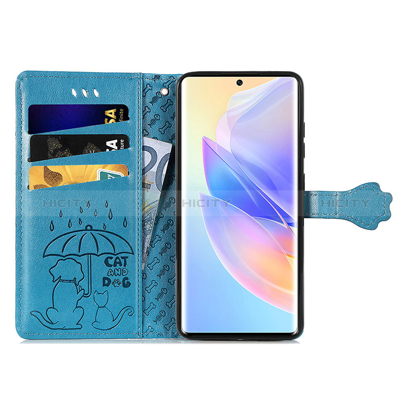 Coque Portefeuille Motif Fantaisie Livre Cuir Etui Clapet S03D pour Huawei Honor 60 SE 5G Plus