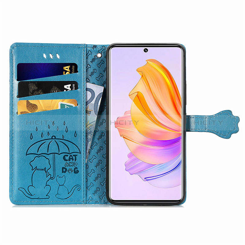 Coque Portefeuille Motif Fantaisie Livre Cuir Etui Clapet S03D pour Huawei Honor 80 SE 5G Plus