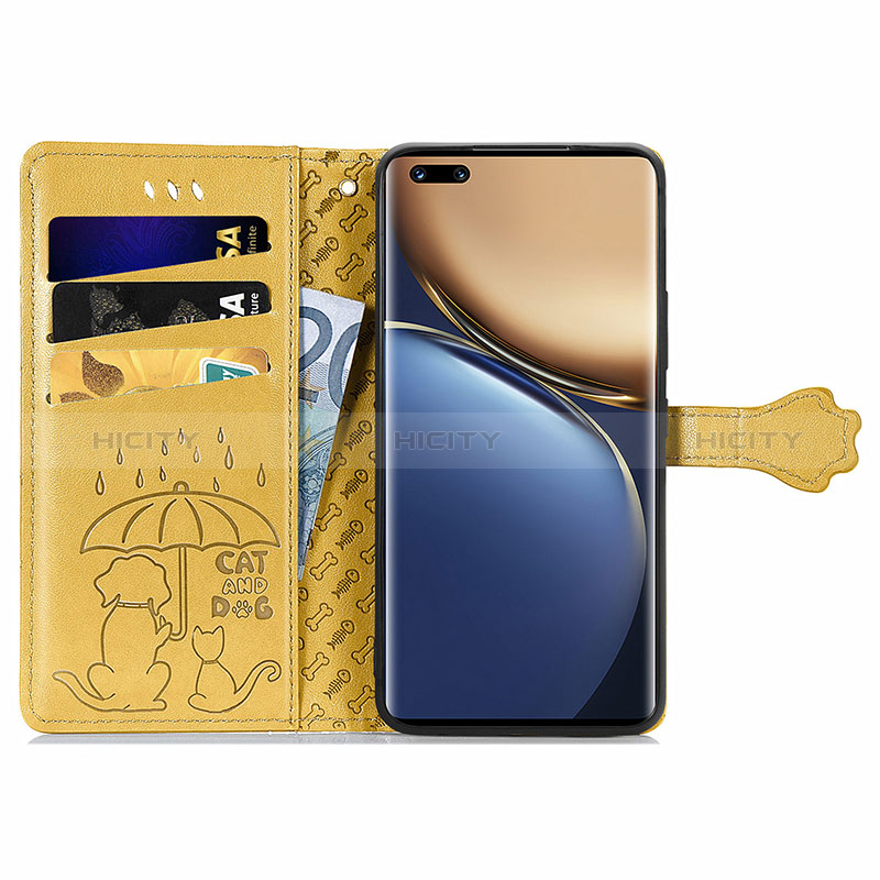 Coque Portefeuille Motif Fantaisie Livre Cuir Etui Clapet S03D pour Huawei Honor Magic3 5G Plus