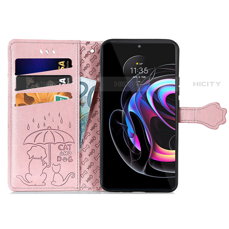 Coque Portefeuille Motif Fantaisie Livre Cuir Etui Clapet S03D pour Motorola Moto Edge 20 Pro 5G Plus