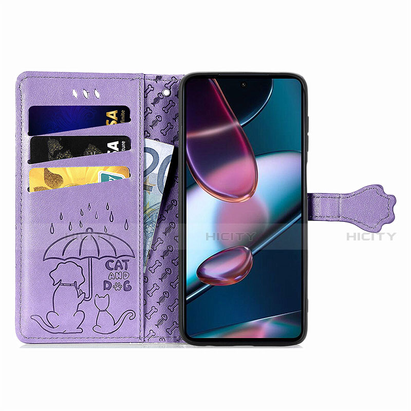 Coque Portefeuille Motif Fantaisie Livre Cuir Etui Clapet S03D pour Motorola Moto Edge 30 Pro 5G Plus