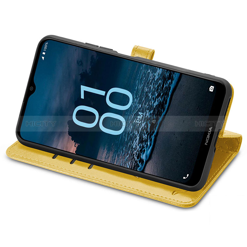 Coque Portefeuille Motif Fantaisie Livre Cuir Etui Clapet S03D pour Nokia G100 Plus