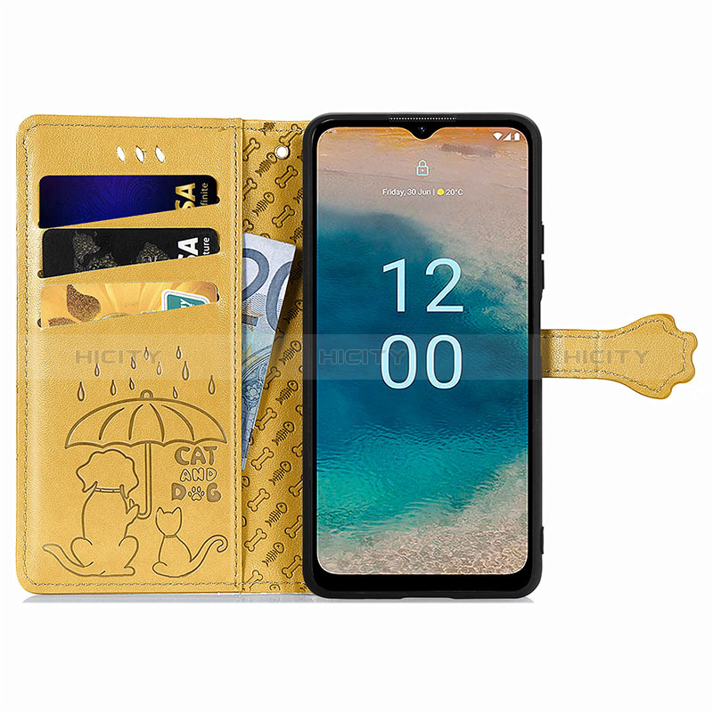 Coque Portefeuille Motif Fantaisie Livre Cuir Etui Clapet S03D pour Nokia G22 Plus