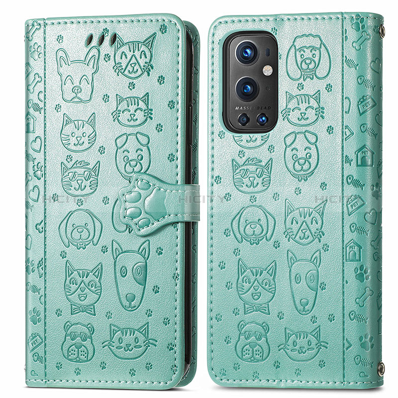 Coque Portefeuille Motif Fantaisie Livre Cuir Etui Clapet S03D pour OnePlus 9 Pro 5G Plus