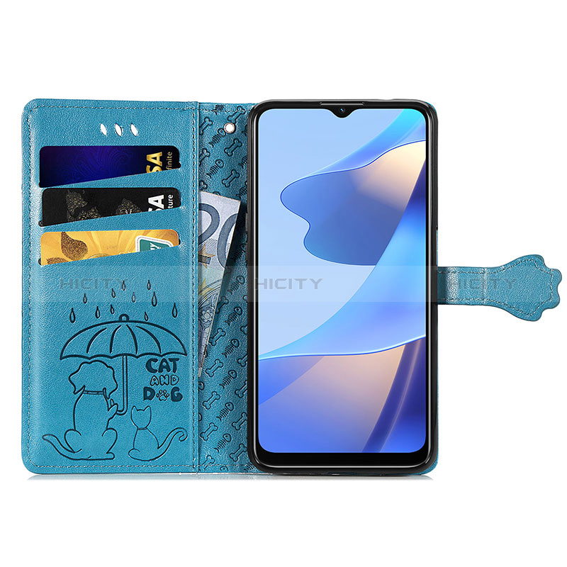 Coque Portefeuille Motif Fantaisie Livre Cuir Etui Clapet S03D pour Oppo A16 Plus