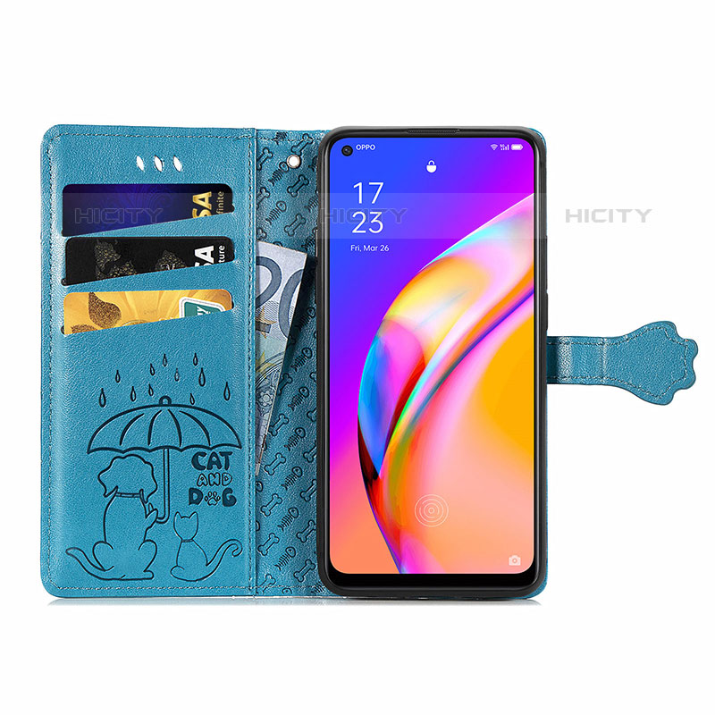 Coque Portefeuille Motif Fantaisie Livre Cuir Etui Clapet S03D pour Oppo A95 5G Plus