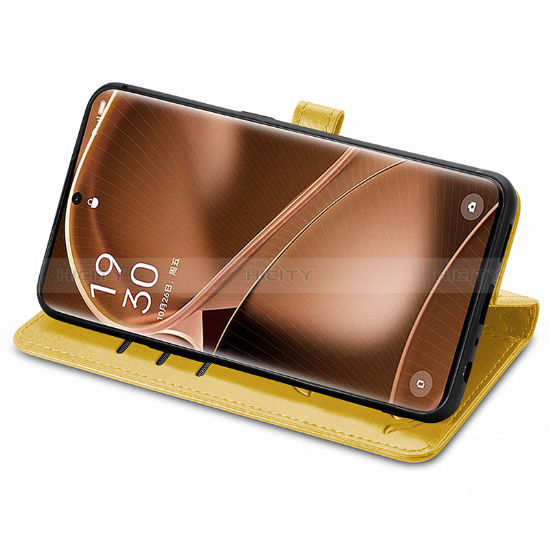 Coque Portefeuille Motif Fantaisie Livre Cuir Etui Clapet S03D pour Oppo Find X6 Pro 5G Plus