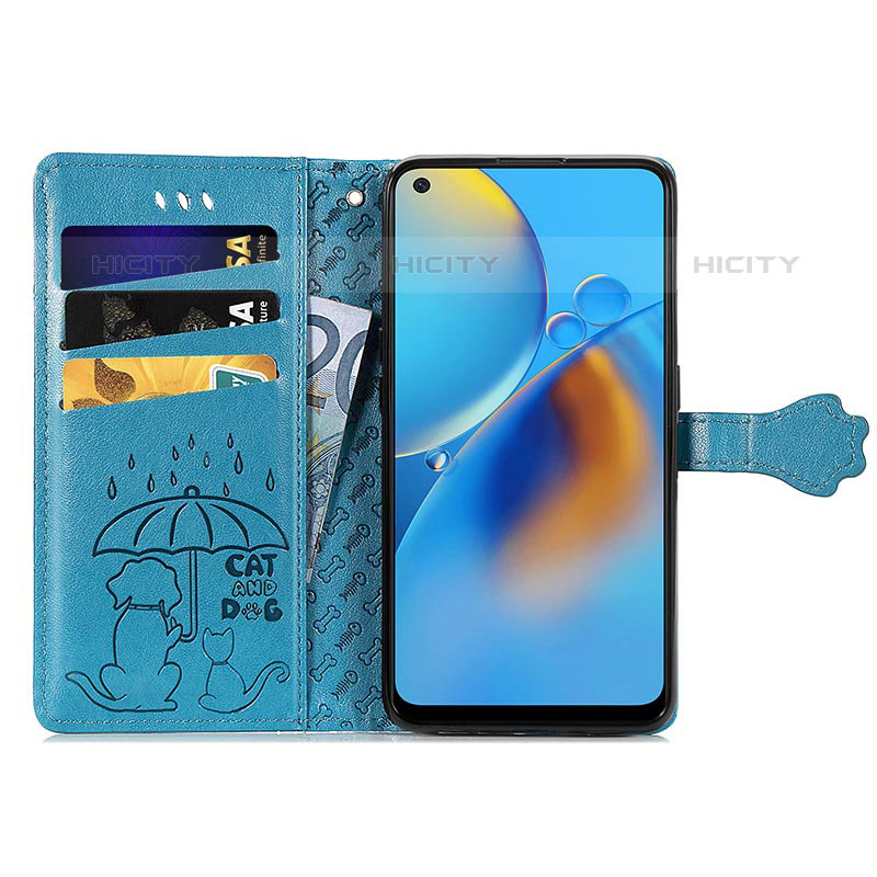 Coque Portefeuille Motif Fantaisie Livre Cuir Etui Clapet S03D pour Oppo Reno6 Lite Plus