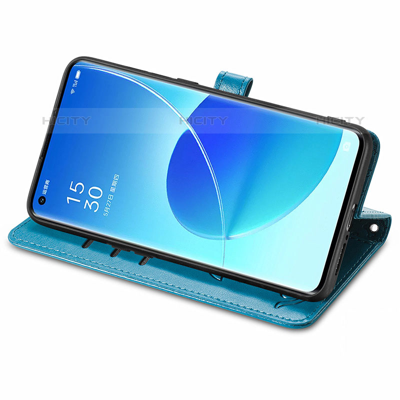 Coque Portefeuille Motif Fantaisie Livre Cuir Etui Clapet S03D pour Oppo Reno6 Pro+ Plus 5G Plus