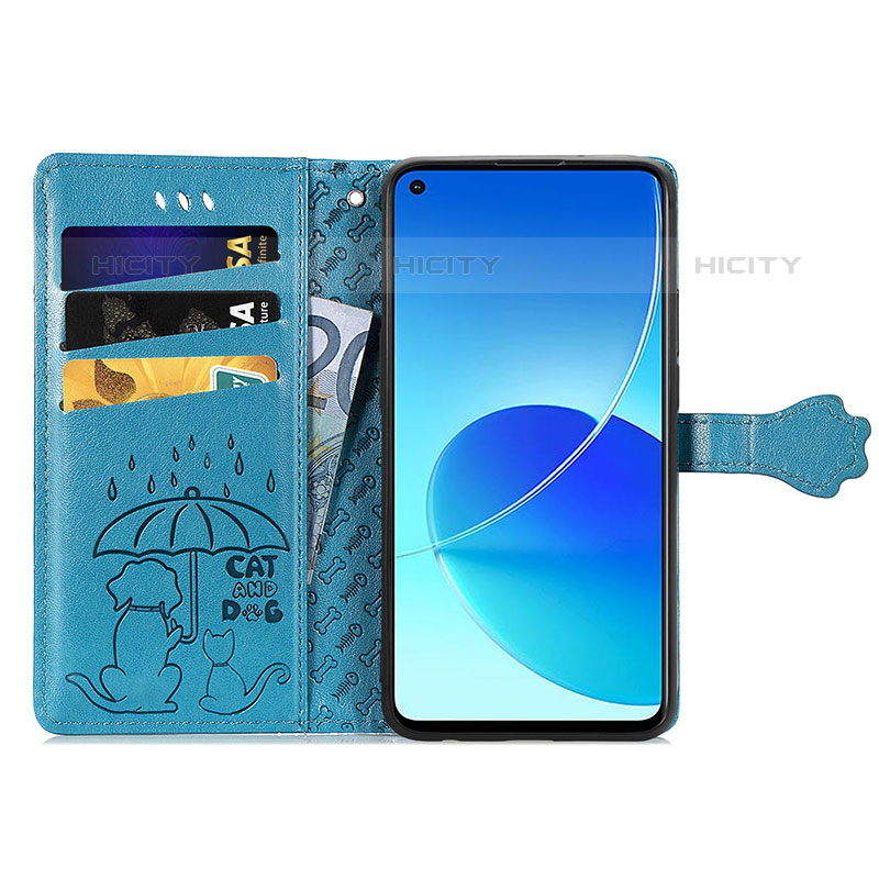 Coque Portefeuille Motif Fantaisie Livre Cuir Etui Clapet S03D pour Oppo Reno6 Z 5G Plus