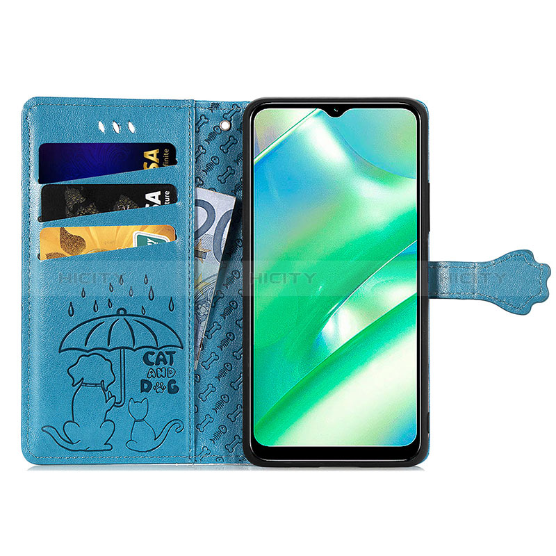 Coque Portefeuille Motif Fantaisie Livre Cuir Etui Clapet S03D pour Realme C33 (2023) Plus