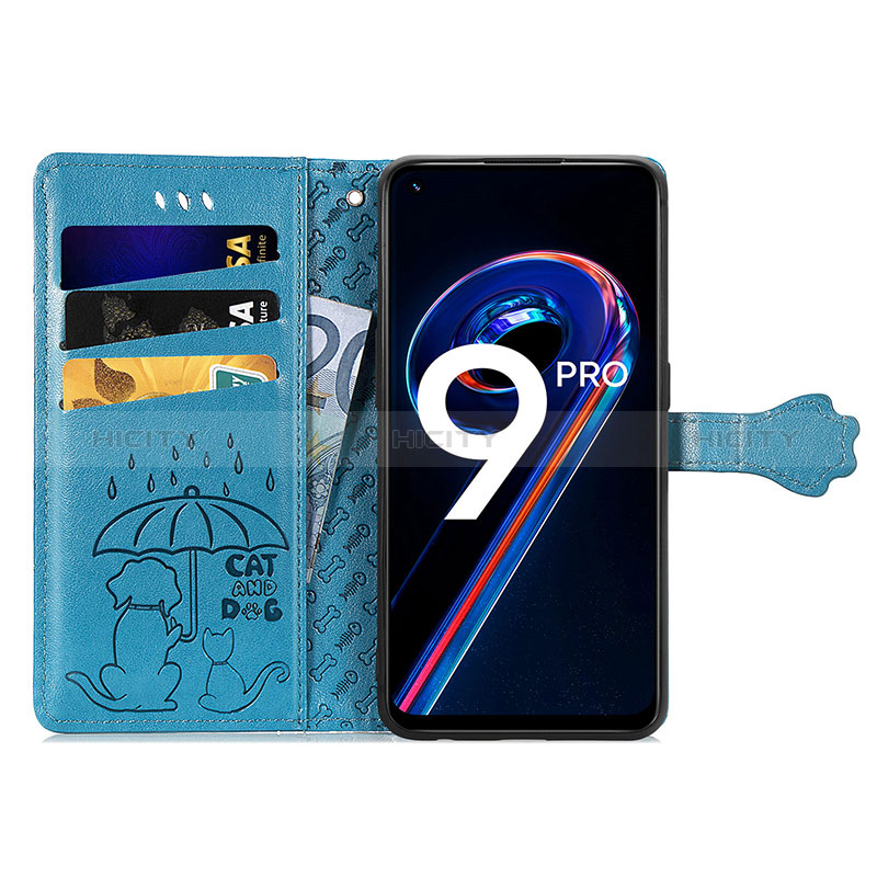 Coque Portefeuille Motif Fantaisie Livre Cuir Etui Clapet S03D pour Realme Q5 5G Plus