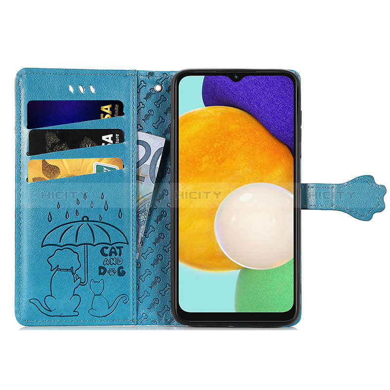 Coque Portefeuille Motif Fantaisie Livre Cuir Etui Clapet S03D pour Samsung Galaxy A04s Plus