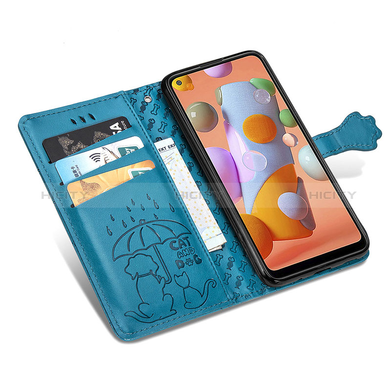 Coque Portefeuille Motif Fantaisie Livre Cuir Etui Clapet S03D pour Samsung Galaxy A11 Plus