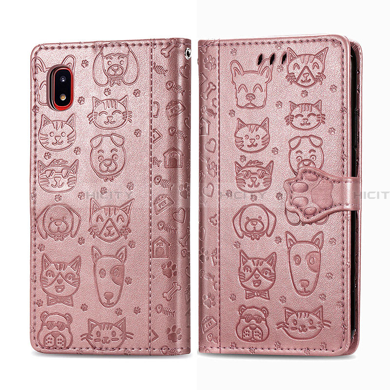 Coque Portefeuille Motif Fantaisie Livre Cuir Etui Clapet S03D pour Samsung Galaxy A20 SC-02M SCV46 Plus