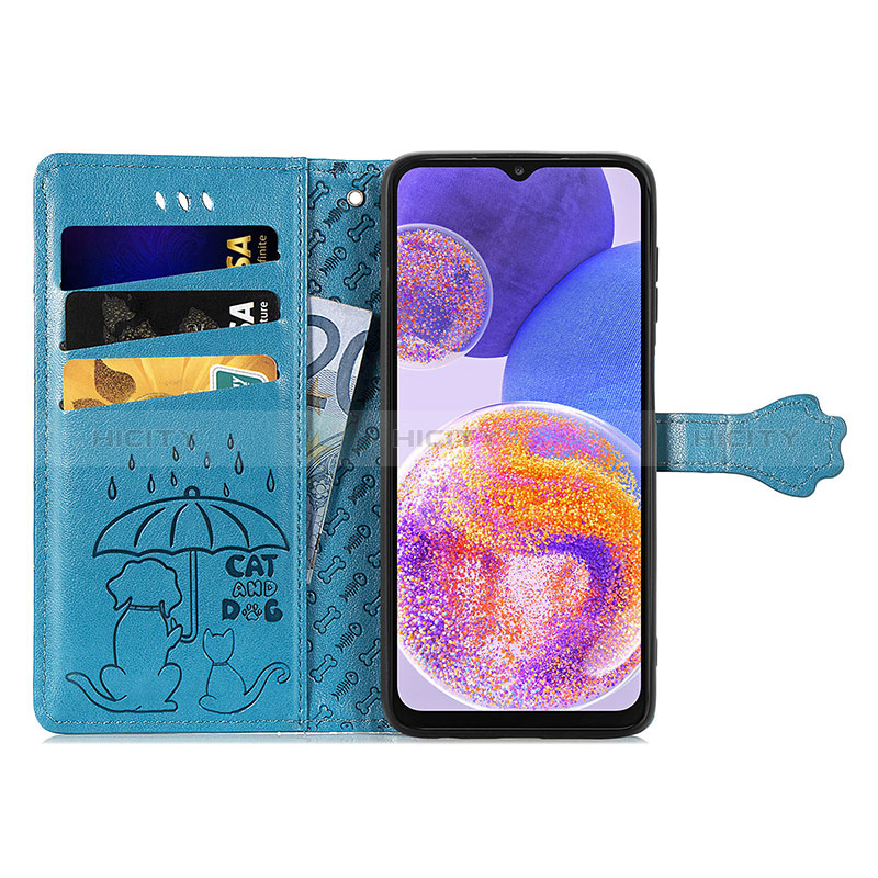 Coque Portefeuille Motif Fantaisie Livre Cuir Etui Clapet S03D pour Samsung Galaxy A23 5G Plus