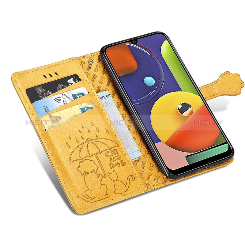 Coque Portefeuille Motif Fantaisie Livre Cuir Etui Clapet S03D pour Samsung Galaxy A30S Plus