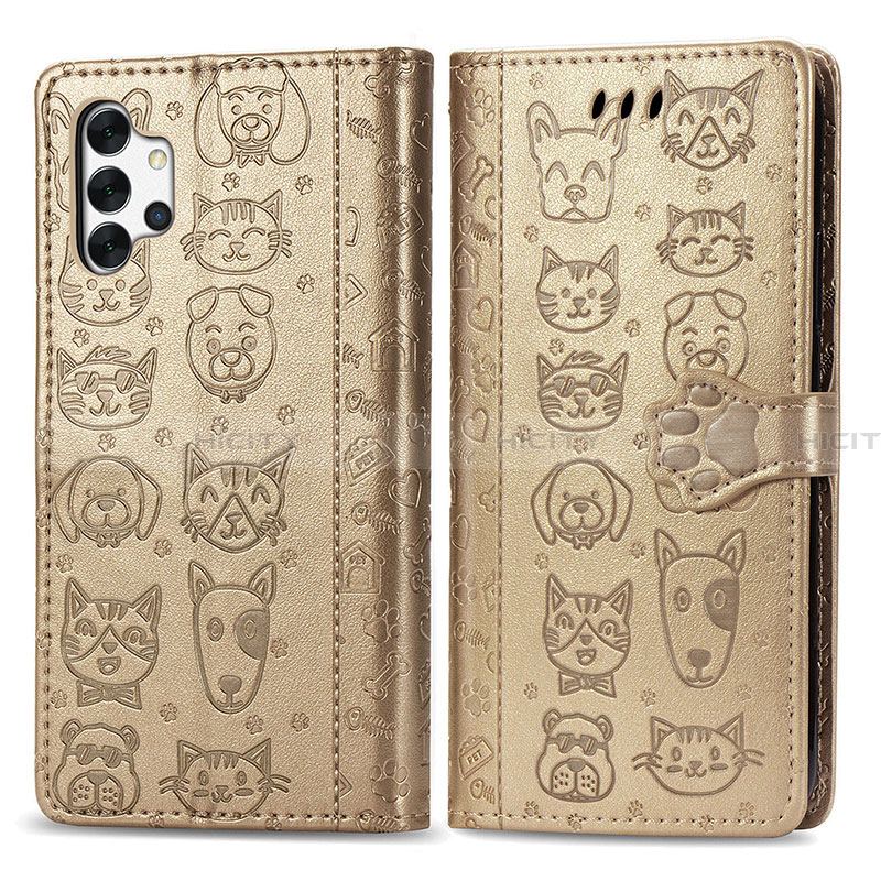 Coque Portefeuille Motif Fantaisie Livre Cuir Etui Clapet S03D pour Samsung Galaxy A32 4G Plus