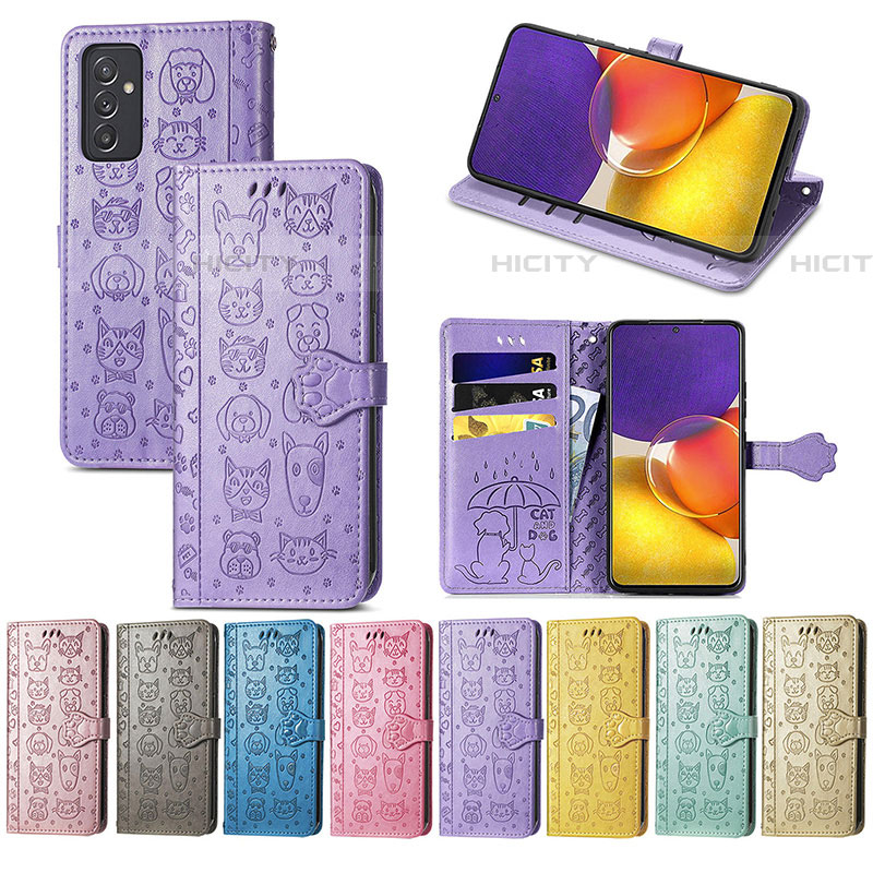 Coque Portefeuille Motif Fantaisie Livre Cuir Etui Clapet S03D pour Samsung Galaxy A34 5G Plus