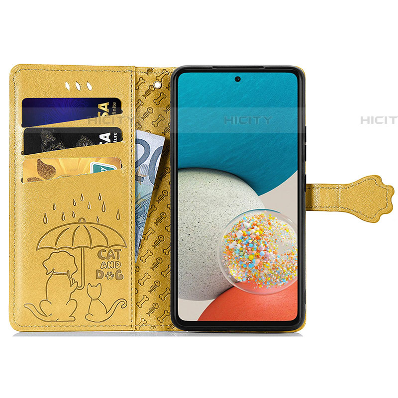 Coque Portefeuille Motif Fantaisie Livre Cuir Etui Clapet S03D pour Samsung Galaxy A53 5G Plus