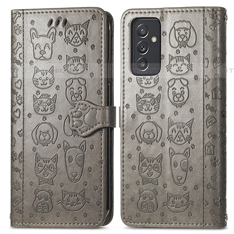 Coque Portefeuille Motif Fantaisie Livre Cuir Etui Clapet S03D pour Samsung Galaxy F54 5G Plus