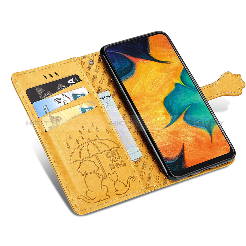 Coque Portefeuille Motif Fantaisie Livre Cuir Etui Clapet S03D pour Samsung Galaxy M10S Plus