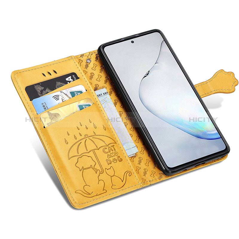 Coque Portefeuille Motif Fantaisie Livre Cuir Etui Clapet S03D pour Samsung Galaxy M60s Plus