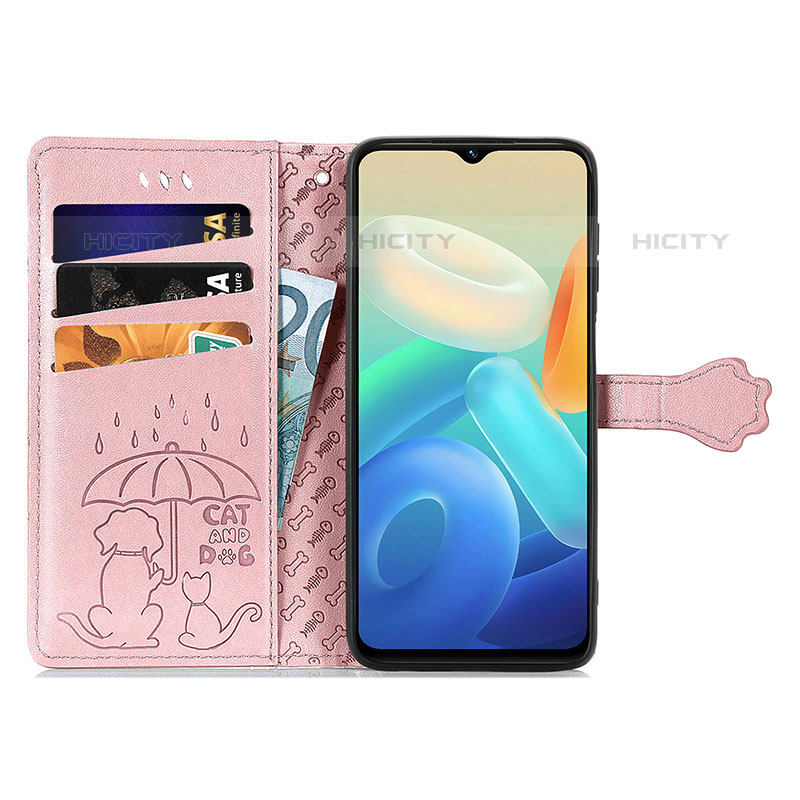 Coque Portefeuille Motif Fantaisie Livre Cuir Etui Clapet S03D pour Vivo iQOO Z6 5G Plus