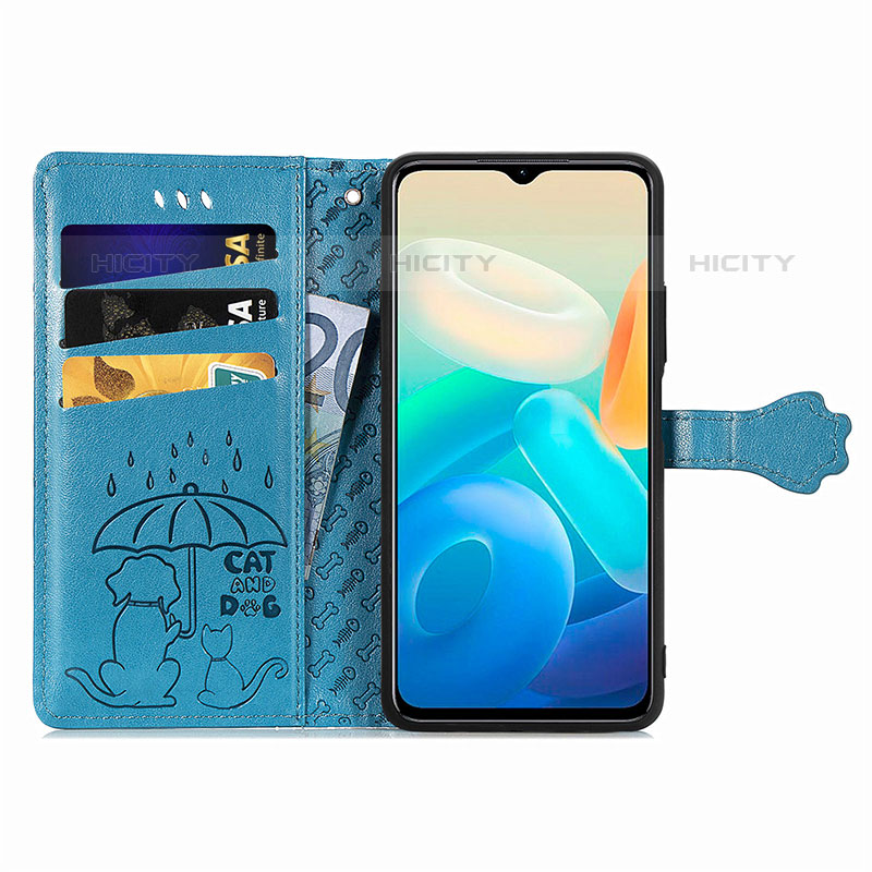 Coque Portefeuille Motif Fantaisie Livre Cuir Etui Clapet S03D pour Vivo iQOO Z6 Lite 5G Plus