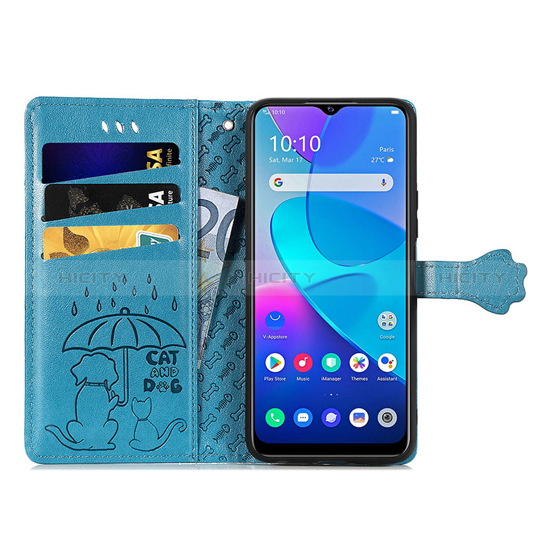 Coque Portefeuille Motif Fantaisie Livre Cuir Etui Clapet S03D pour Vivo Y12s (2021) Plus