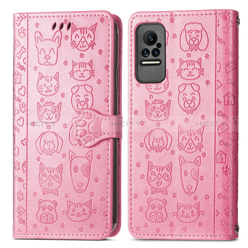 Coque Portefeuille Motif Fantaisie Livre Cuir Etui Clapet S03D pour Xiaomi Civi 1S 5G Plus